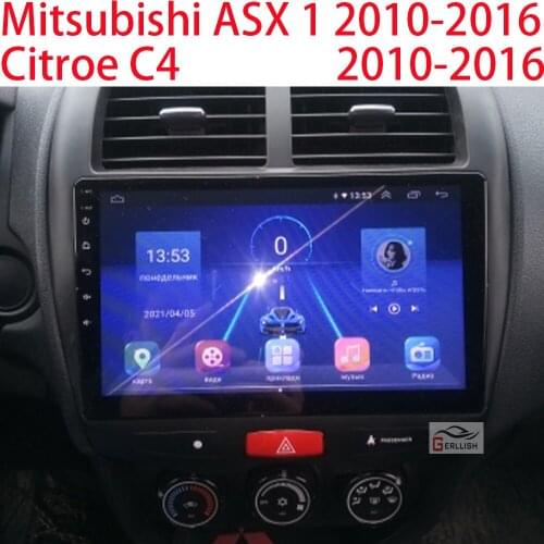 For Peugeot 4008 Mitsubishi ASX 1 Citroe C4 2010-2016 Android Auto Autoradio Car Apple Carplay Radio Coche Con Sistema Granta