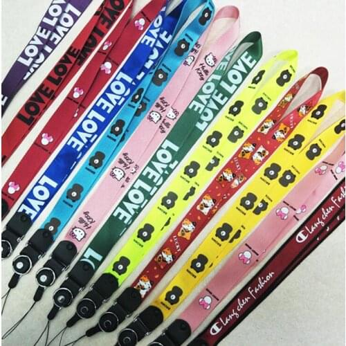 Free DHL 100pcs Mixed 2 in 1 Phone Lanyard Long neck Strap hang For Mobile Phone ID Card Key USB Camera MP3 4 Mobile Phone Strap