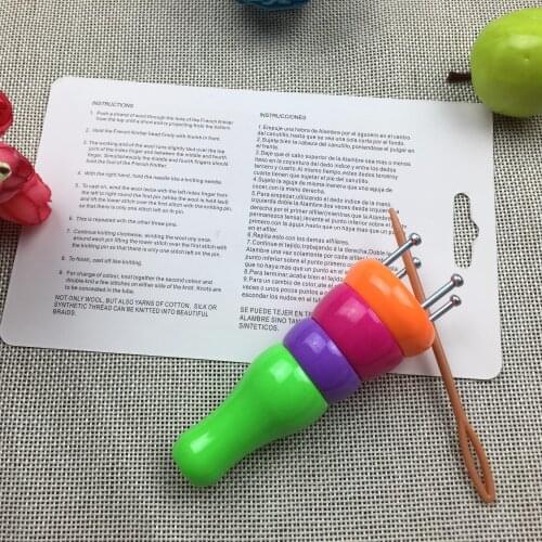 Free Shipping plastics braided rope doll DIY yarn knitted tools knitted device wool braided rope Rope braiding machine