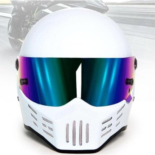 DIY CRG ATV-8 Personalized For SIMPSON Style Motorcycle Racing Full Face Helmet F1 Capacete De Moto Biker Riding Cascos Motorrad