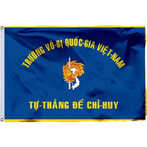 South Vietnamese National Military Academy Flag 90x150cm 3x5ft Banner 100D Polyester Double Stitched High Quality