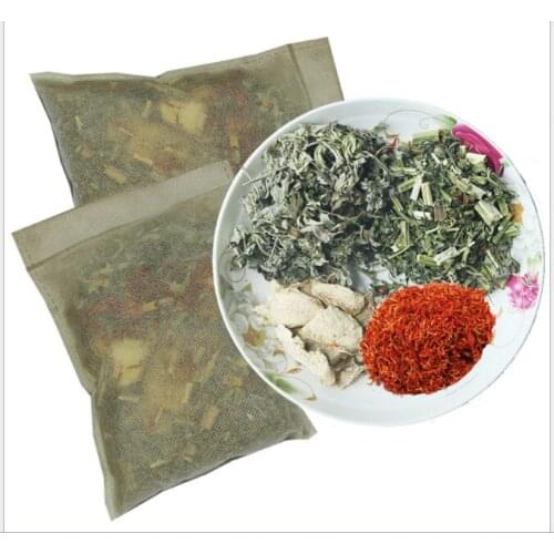 Bath Shower Chinese Herbal Medicine Moxibustion Moxa Foot Bath Saffron Ginger Medicine Package Promote Blood Circulation Strong