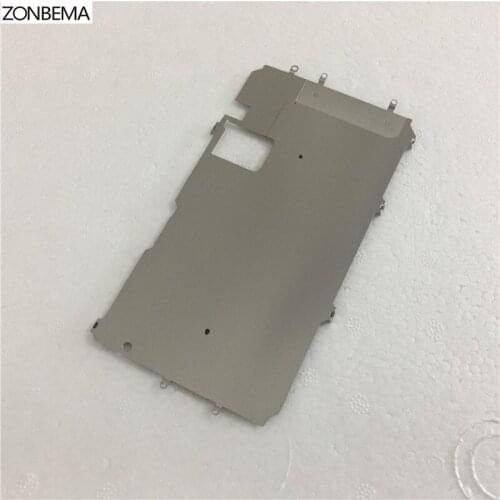 ZONBEMA 50pcs/lot NEW LCD Screen Holder Inner Metal Plate Display Shield Protector Cover Bracket Repair Part For iPhone 7 Plus