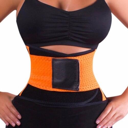Fitness Waist Lumbar Support Belt Sweat Waist Trimmer Bodybuilding Training Belt Posture Corrector Gym Belt Corset Men Women