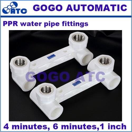 PPR Environmentally friendly and durable water pipe fittings Double elbow / tee fittings Shower faucet connector Thicken