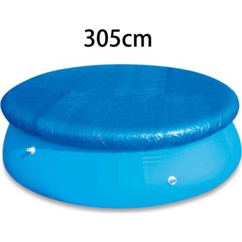 Blue Color Swimming Pool Dustproof Floor Cloth Mat Cover Round Ground Cloth Lip Cover For Outdoor Villa Garden Pool Accessorie