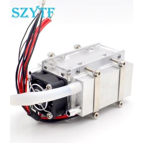 DIY TEC Peltier semiconductor refrigerator water-cooling air condition Movement for refrigeration and fan