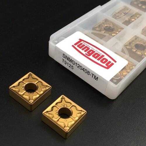 10pcs SNMG120408 TM T9125 High Quality Carbide Inserts External Turning Tool SNMG 120408 Hard Alloy CNC Lathe Tools For Steel