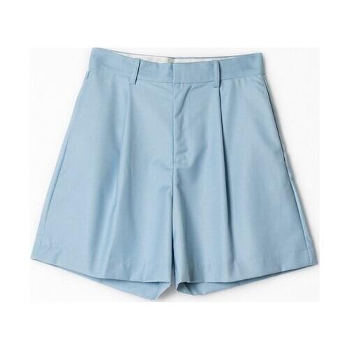 Women New Fashion Office Wear Suit Short Ladies 2021 New Casual Short Pants with Pockets