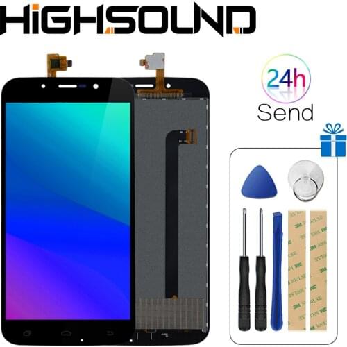 For DEXP ES255 lcd 100% Tested 1280*720 5.5 inch Display For DEXP Ixion ES255 Fire LCD Screen+Touch Digitizer Glass