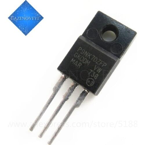 1pcs/lot STP9NK70ZFP P9NK70ZFP TO-220F 700V 7.5A In Stock
