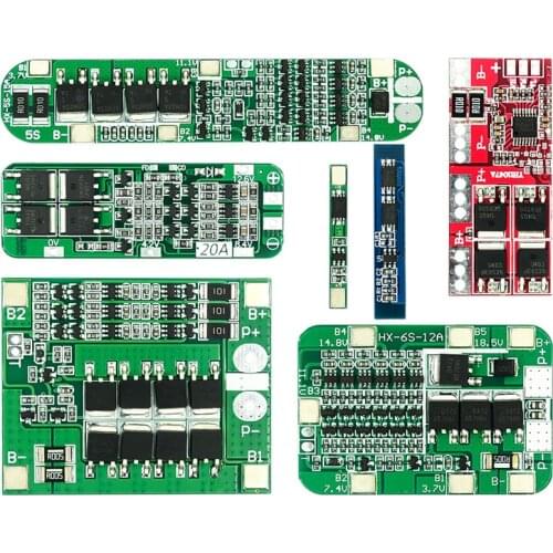 1S 2S 3S 4S 3A 20A 30A Li-Ion Lithium Batterij 18650 Charger Pcb Bms Bescherming Boord voor Boor Motor Lipo Mobiele Module 5S 6S