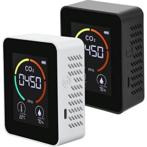 3 In 1 Carbon Dioxide Detector Humidity Temperature Meter Tester Semiconductor Sensor Carbon Dioxide Detector Som Automotive