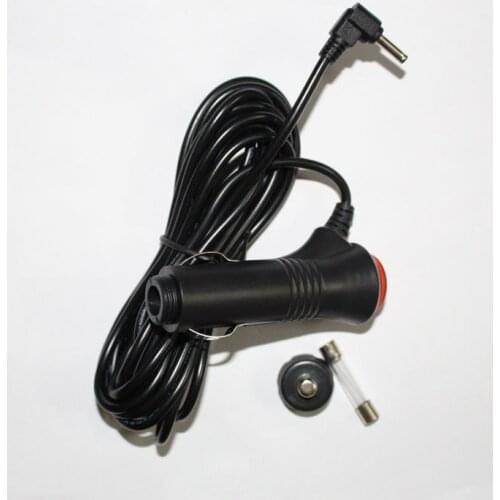 50pcs.DC 12V 3.5MM Car Adapter Charger 12V 1.5A .Cigarette Lighter Power Plug Cord GPS Cable