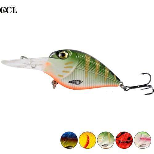 9.5cm 18g Deepwater Wobblers Bait Fishing Lures Durable Rattle Fishing Lure Floating