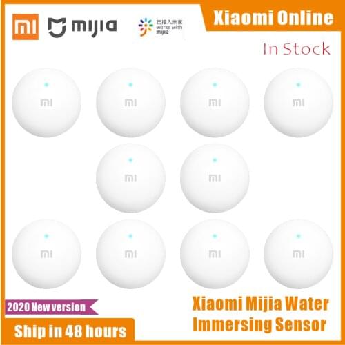 2020 New Xiaomi Mijia Wireless Flood Water Immersing Sensor IP67 Waterproof Mijia App Cantrol Remote Smart Home Security InStock