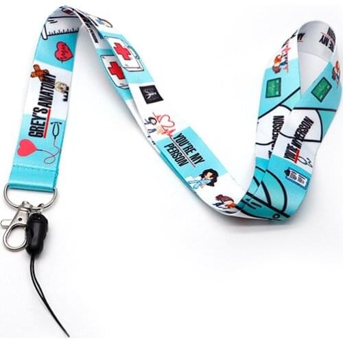 Phone Lanyard ID Holder Keychain Webbing Gift Keychain USB Neck Strap Moive lanyard Cartoon mobile phone Neck Strap