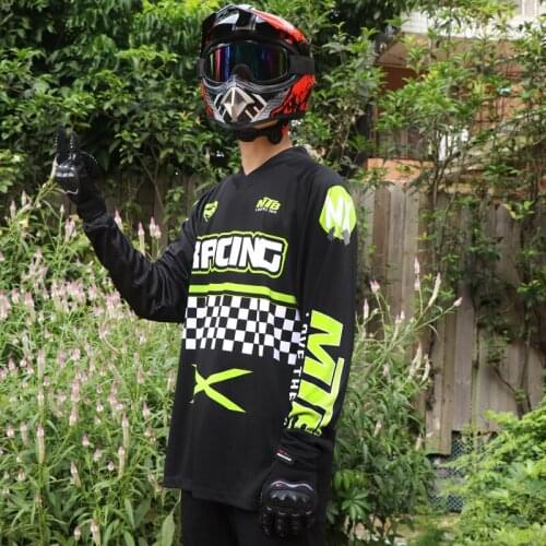 Hot Sale MTB Racing team Motocross , mountain bikemotorcycle Moisture absorption and perspiration jersey, long -shirt