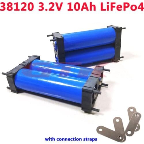 GTK 3.2V 10Ah lithium LiFePo4 38120 battery 3C discharge 10000mah cell for diy 12V Ebike motorcycle scooter solar light