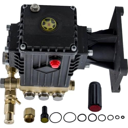 1 Set Pressure Washer Pump 4000PSI 4GPM 1" Horizontal Shaft Fits for AR RSV4G40 Max Discharge Pressure 4000 PSI Water Pump