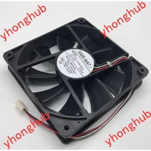 NMB-MAT 4710KL-04W-B29 M52 DC 12V 0.32A 3-Wire 120x120x25mm Server Cooling Fan
