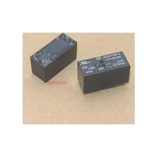 2pcs Hongfa Power relay 12V coil 16A 250VAC Load JQX-115F-I 012-1H3A(555)