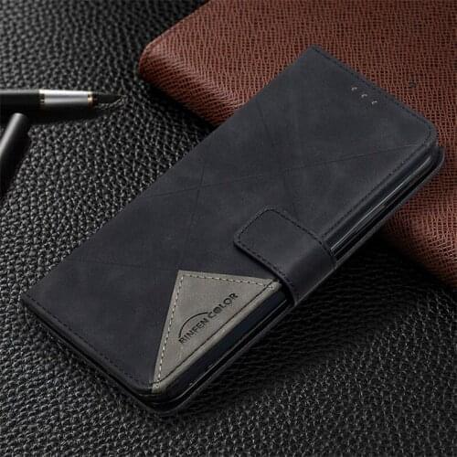 Luxury Flip Case For Xiaomi mi Poco F3 Redmi K40 Pro Case Magnetic Cover Mixed Color Redmi note 10 10s pro max Card Slot Cover