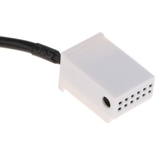 Auxiliary Audio Female Cable 12 Pin Aux Radio Adapter For VW IPhone RCD510