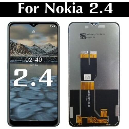 6.5" LCD For For Nokia 2.4 TA-1277/1275/1274/1270 LCD Display Touch Screen Assembly Replacement