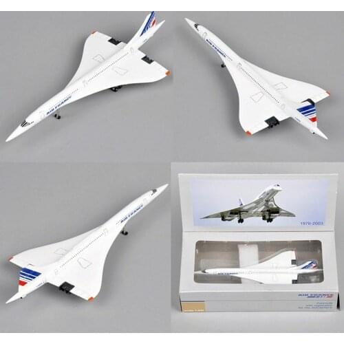 1/400 Air France 1976-2003 Concorde Plane Model Diecast Aircraft Toys for Fans Collection
