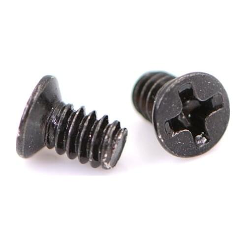 100PCS black Silver PC Case Hard Drive HDD Caddy Hot Swap Server Tray Mount Screwhead screw Round Head Screws