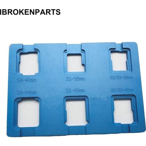 6 in 1 Precision Metal Position Mold Alignment Mould For Apple Watch Seires 1 2 3 4 Touch Panel Glass OCA Glue Laminating Repair