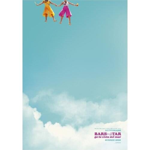 D0859 Barb and Star Go to Vista Del Mar Movie Silk Fabric Poster Art Decor Indoor Painting Gift