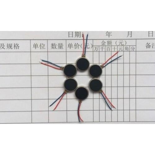 New Voltage 3V Coin Vibration Micro Motor Flat Toy Cell Phone Pager Motor 12mmx2.7mm diameter