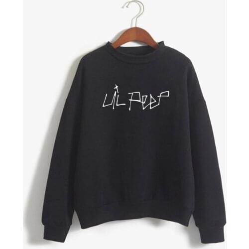 New Hip Hop Hoodies LIL PEEP Men Women Hoodies Unisex Fleece O-neck Sweatshirt Plus Size Spring Autumn Winter StreetwearNew Hip