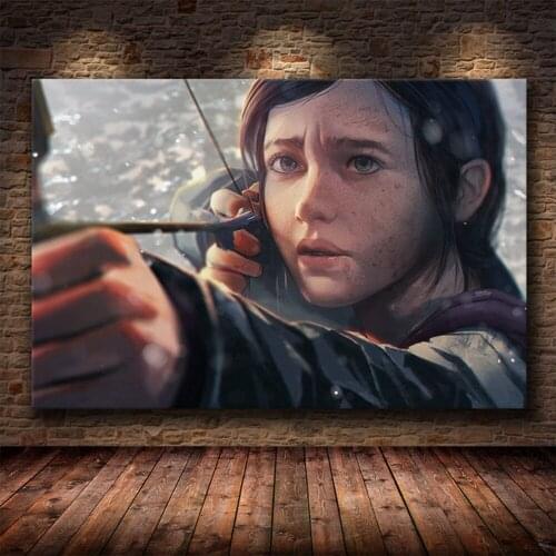 The Last of Us Game Poster Print Zombie Survival Horror Action HD Poster Canvas Painting Modern Home Decor for Wall Art