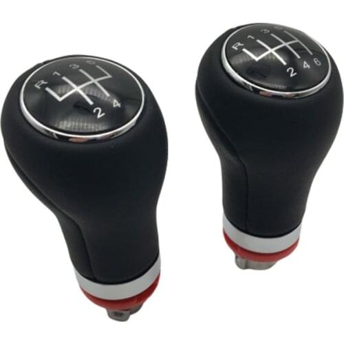 5 Gear 6 Speed 12mm Car Shift Gear Knob For VW Golf 3 4 5 Passat Caddy Audi A3 A4 A5 A6 Skoda