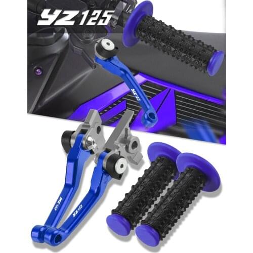 DirtBike Motorcycles Handle grips handlebar grip & Brake Clutch Lever FOR YAMAHA YZ125 YZ 125 2001 2002 2003 2004 2005 2006 2007