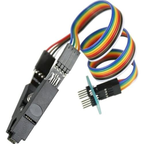 Wide and Narrow Body Universal SOP8 to DIP8 Test Burning Clip Motherboard BIOS Chip 8-pin Free Disassembly Programming Fixture