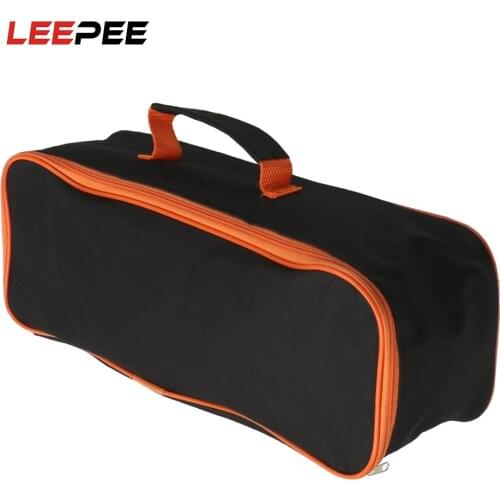 LEEPEE Car Vacuum Cleaner Storage Bag Car Trunk Storage Box Stowing Tidying Car Storage Bag Portable Toolkit Organizer