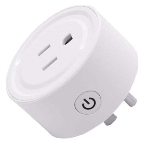 Mini US Wifi Plug Smart Timing Socket Wireless Outlet Voice Control Smart Socket Works With Alexa Google Home Assistant Mini