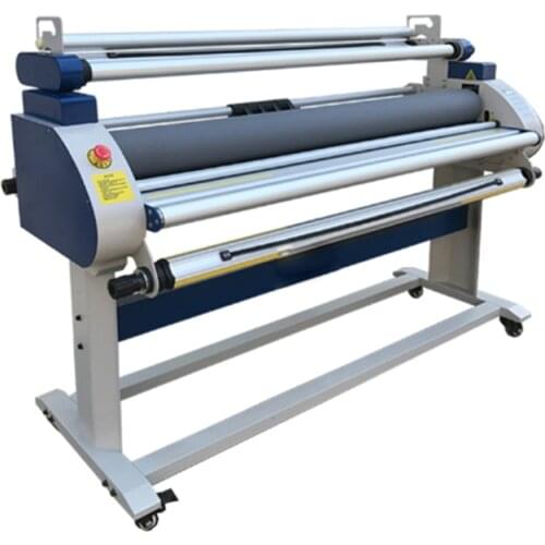 High-speed automatic bottomless paper laminating machine, pneumatic cold laminator, advertising photo electric silicone
