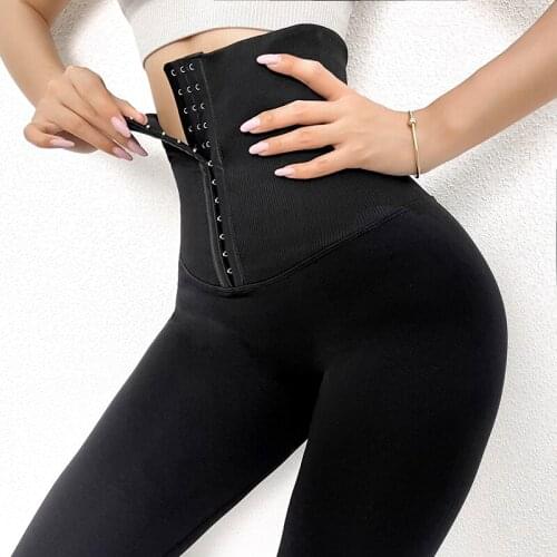 Women Pants Adjustable Belt Sport Leggings High Waist Compression Tights Sports Pants Push Up Running Women Gym Fitness Leggings