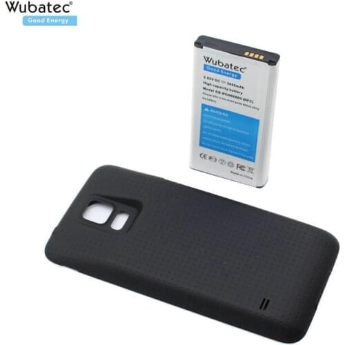 1x 5600mAh NFC S5 Extended Battery + Cover For Samsung Galaxy S5 i9600 i9602 i9605 G900F G900T G900S G9008 G900 S5 Neo G903