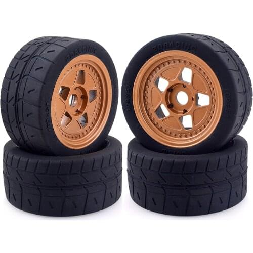 109mm RC Tires Wheel 17mm Hex Hub 8585 Tyre for ARRMA ZD Racing EX07 1/7 4WD ARRMA FELONY STREET BASH Brushless RC Racing Car