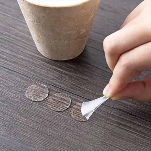 70pcs Transparent Double-Sided Adhesive Tape Dot Acrylic Round Sticker Double Sided Adhesive Double Sided Waterproof Sticker