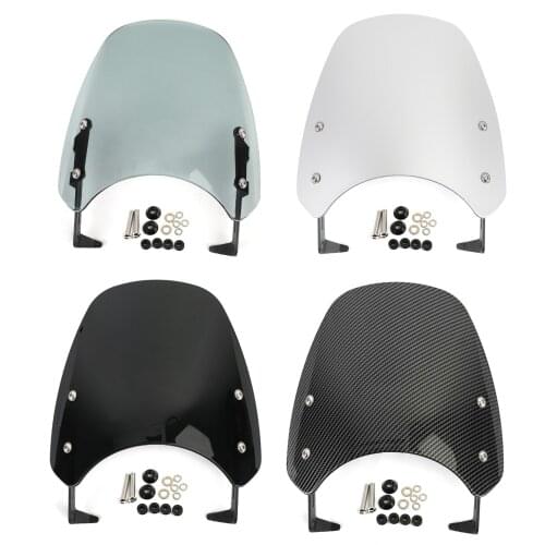 Artudatech ABS Motorcycle Windshield WindScreen for Triumph SCRAMBLER 1200 2019 2020 2021 Motor Bike Accessories Parts
