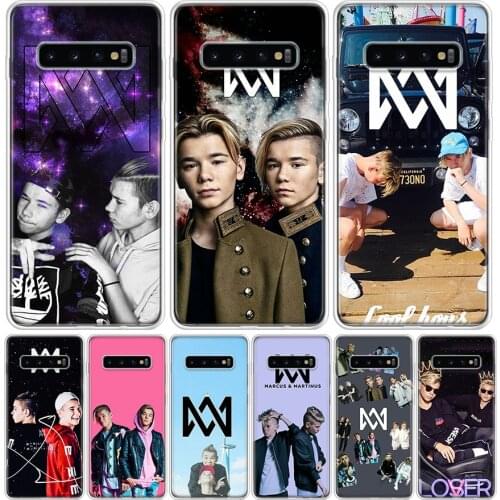 Hot Marcus Martinus Phone Case for Samsung Galaxy S10 S20 Ultra Note 10 9 8 S9 S8 S7 J4 J6 J8 Plus Lite + Popular Cover Capa