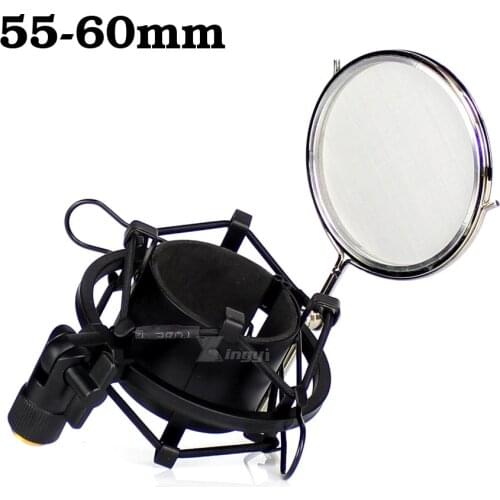 Spider Microphone Holder Shock Mount Mic Stand Isolation Windshield For Audio Technica AT 5040 4060 4050 4047 4040 4080 AE2500