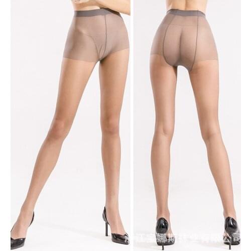 15D black stockings womens thin section arbitrary cut flesh color light legs artifact summer net red panty pineapple socks